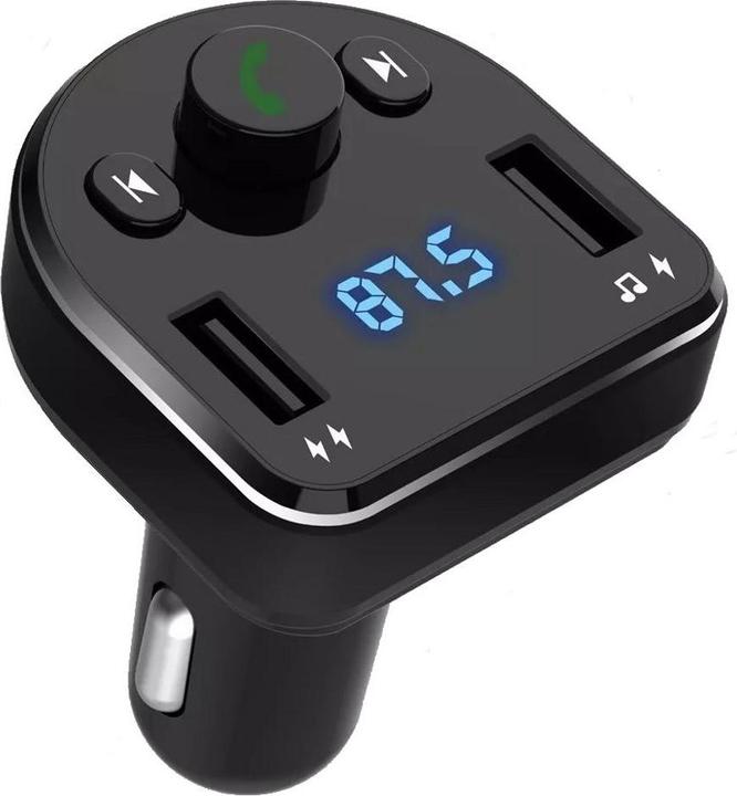 Produktbild xO transmiter FM BCC01 Bluetooth MP3 car charger black