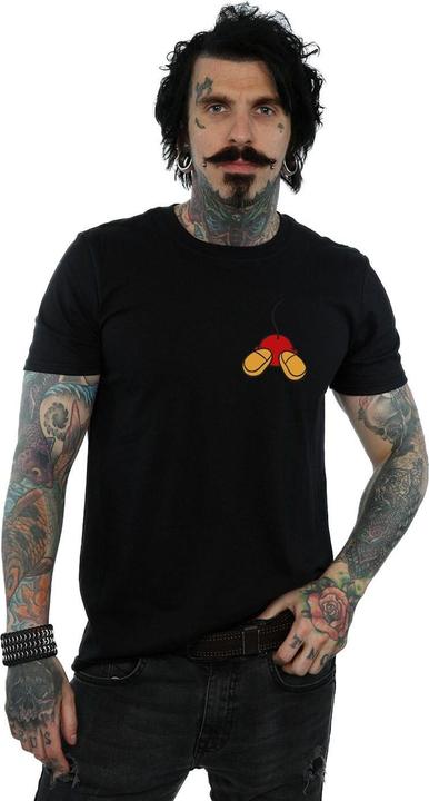 Produktbild Disney Mickey Mouse Backside Breast Print TShirt (4XL)