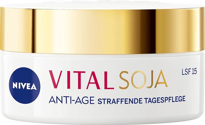 Image du produit NIVEA Vital Soja Crème de Jour Anti-Age SPF15 Pot 50 ml (50 ml, Crème 24h, SPF 15)