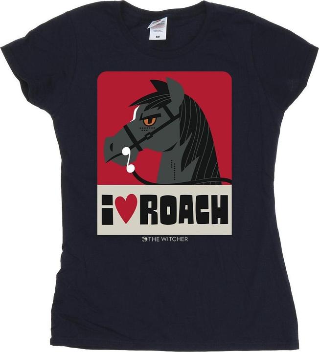 Image du produit Netflix - T-shirt THE WITCHER HEART ROACH - Femme (L)
