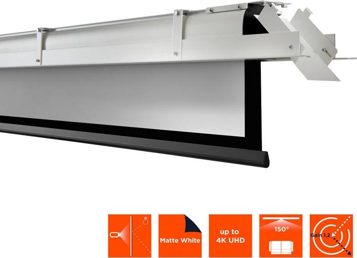 Actual product image Celexon Expert ceiling recessed - screen - ceiling mount, suitable for wall mount - m (139.37", 16:10)