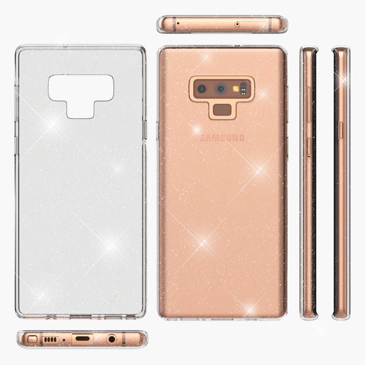 Produktbild Nalia Glitter Handyhülle (Samsung Galaxy Note 9)