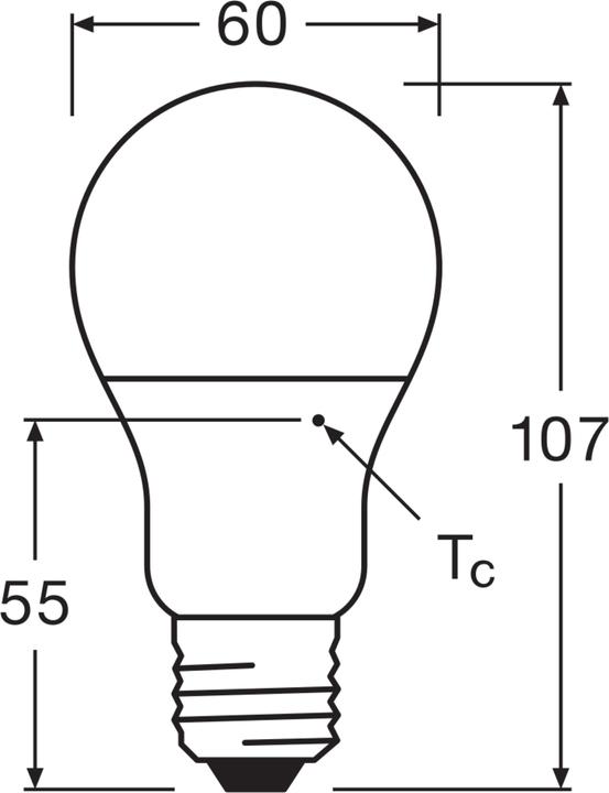 Produktbild Osram Base Retro Classic (E27, 7 W, 806 lm, 5 x, F)