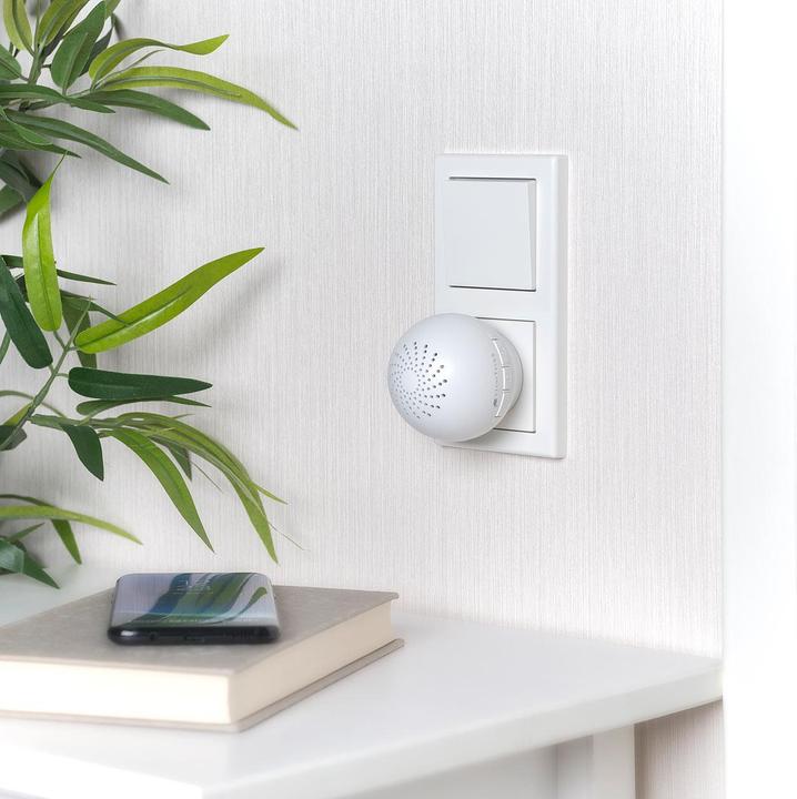 Produktbild VisorTech Smarter 2in1 WLAN-Steckdosen-Alarm/-Klingel mit Funk-Gateway (App, Funk 433-Mhz)
