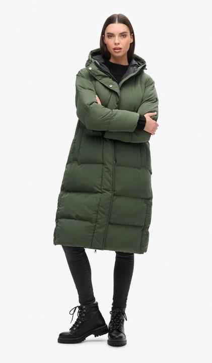 Produktbild Superdry STUDIOS LONGLINE DUVET COAT Dames Jas - Maat 16 (16)