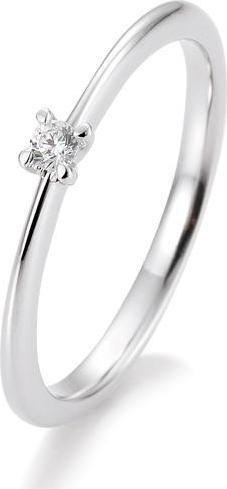 Actual product image Breuning 4 prong set 0.05-0.30 ct. (55, 585/14 K Gold)
