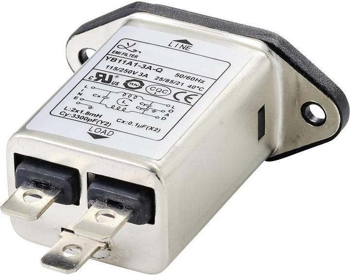 Produktbild Tru Components Netzfilter mit Kaltgerätebuchse