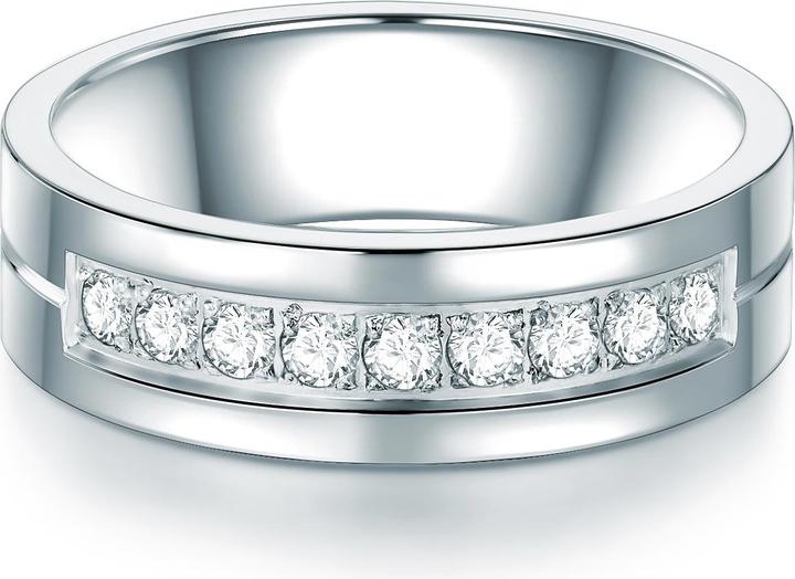 Produktbild Trilani Damen Edelstahl Zirkonia silber - 7318 (56)