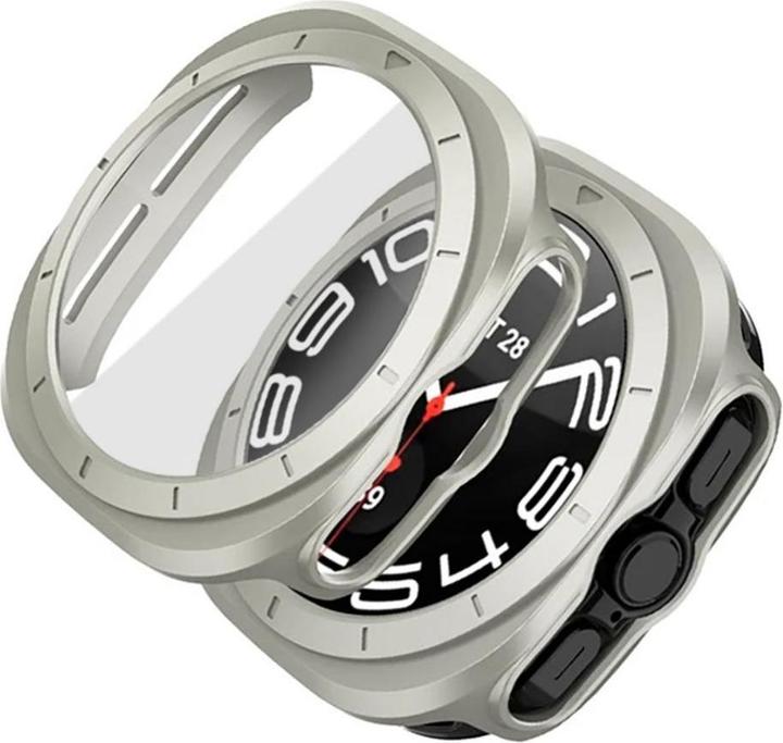 Actual product image Tech-Protect Defense360 case for Samsung Galaxy Watch Ultra (47mm) - titanium