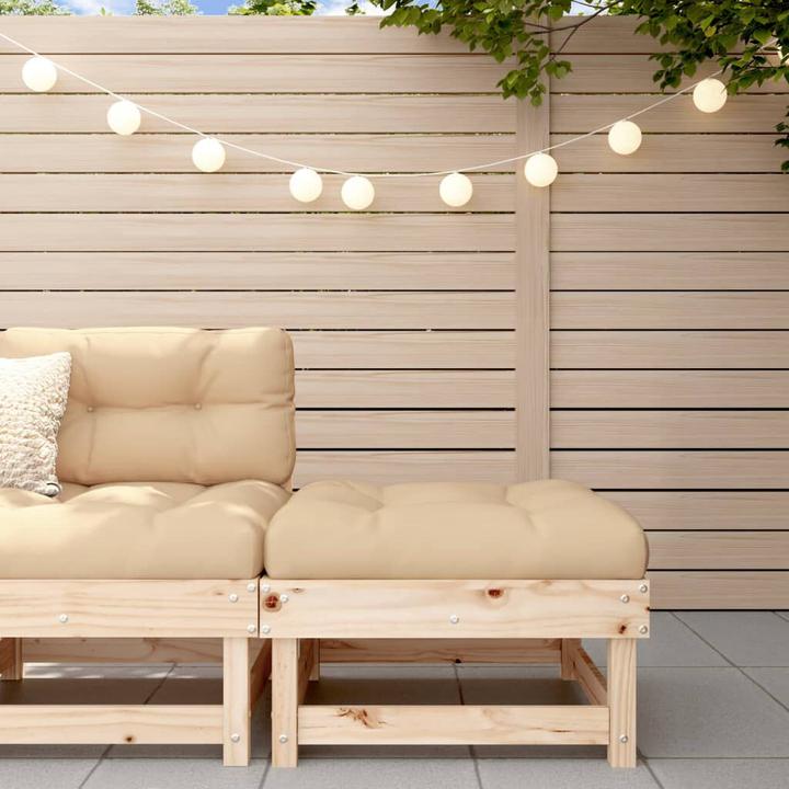 Produktbild VidaXL Gartenhocker Massivholz Kiefer,Material: Massives