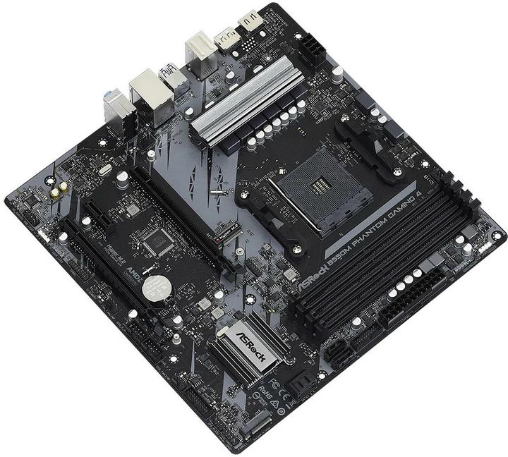 Produktbild AsRock B550M Phantom Gaming 4 (AM4, AMD B550, mATX)
