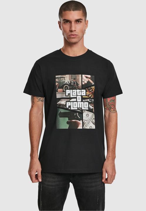 Actual product image Mister Tee Plata Tee (XS)