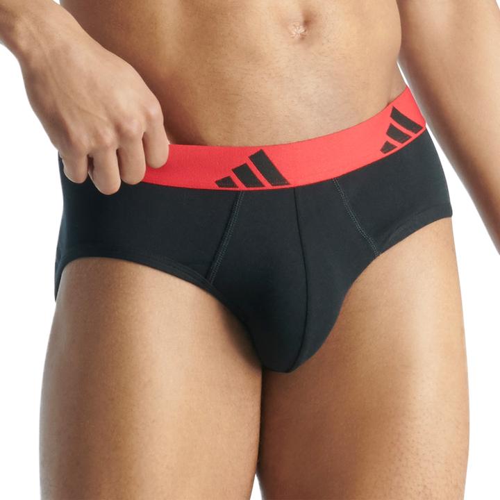 Actual product image adidas Pack of 6 Active Flex Cotton Briefs / Underpants (M, pack of 6)