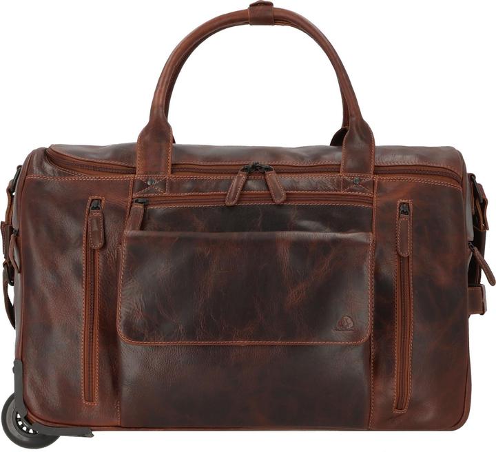 Produktbild Greenburry Rugged 2 Rollen Reisetasche Leder 53 cm (43 l)