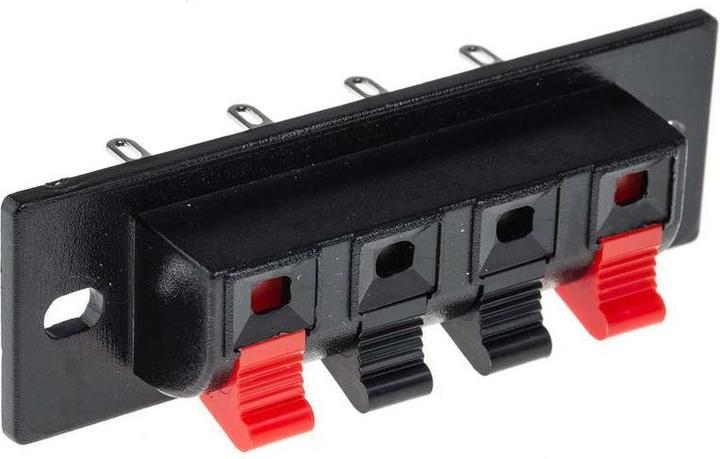 Actual product image Rs Pro 4 way 3A Quick Connect Speaker Terminal