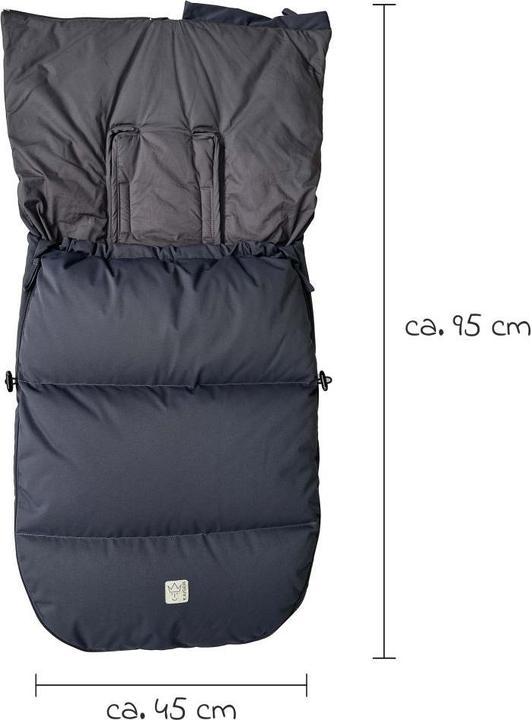 Actual product image Kaiser Fusssäcke für Kinderwagen & Buggys Daunen-Fusssack Dowwny XL für Kinderwagen