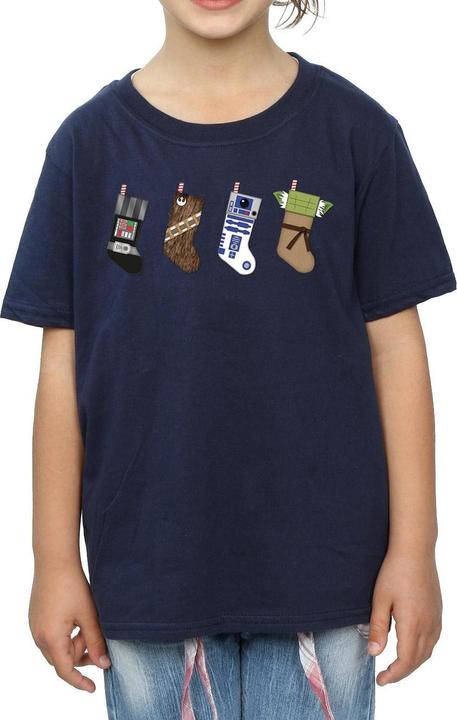 Image du produit Star Wars - T-shirt CHRISTMAS STOCKINGS - Fille (116)