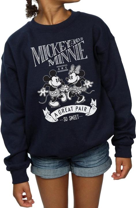 Immagine prodotto Disney Mickey And Minnie Mouse Great Pair Felpa Ragazze (152, 158)