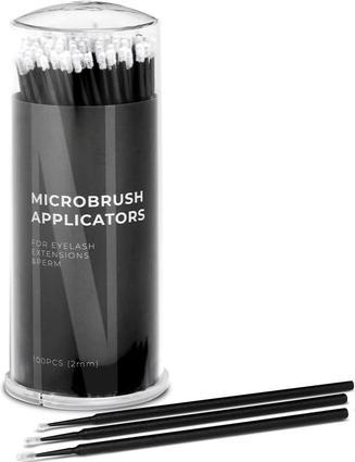 Image du produit NoName Applicateurs microbrush 100 Pieces Eyelash Disposable Extensions 2mm (Cils artificiels)