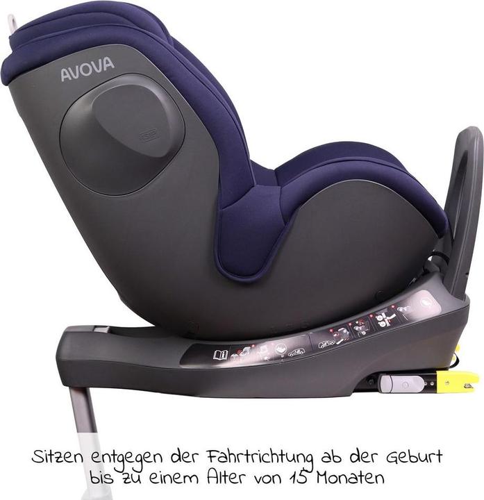 Image du produit Avova Reboarder Siège enfant Reboarder Sperber-Fix i-Size 40 cm - 105 (Reboarder, Norme ECE R129/i-Size)