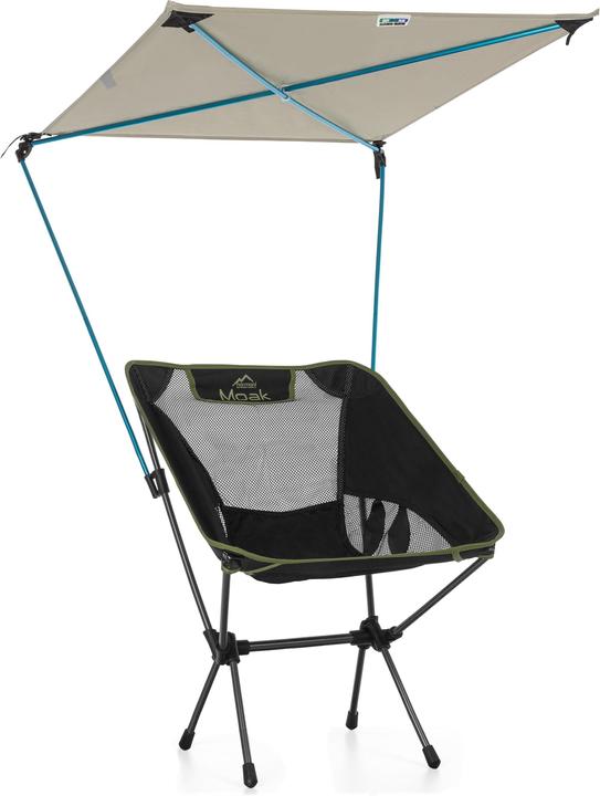 Produktbild Normani Campingstuhl???Moak??? mit Sonnenschirm - 8603