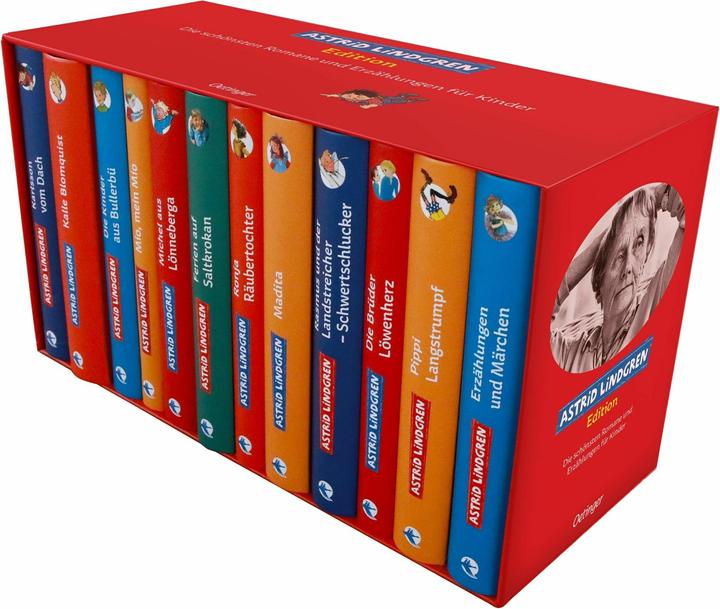 Actual product image Astrid-Lindgren-Edition Die schönsten Romane und Erzählung (German, Astrid Lindgren, 2008)