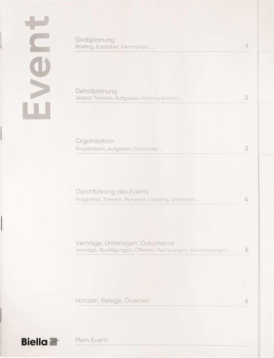 Immagine prodotto Biella Eventmappe (A4, 1 x)