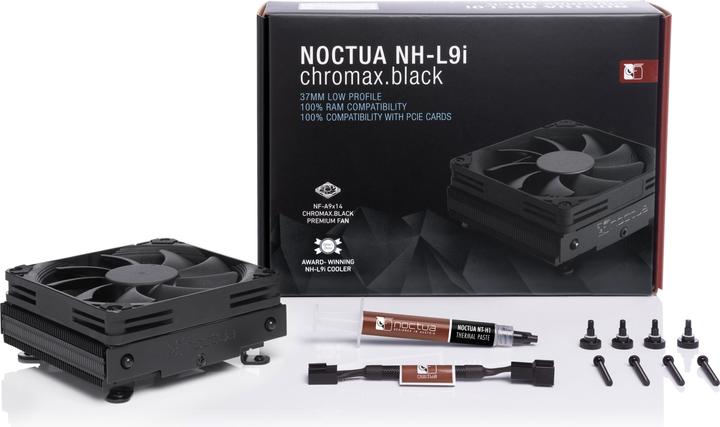 Actual product image Noctua NH-L9i Chromax Black (37 mm)