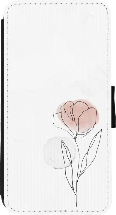 Actual product image PhoneLook Cover Wallet black Spring 23 minimalist flower (Apple iPhone XR)