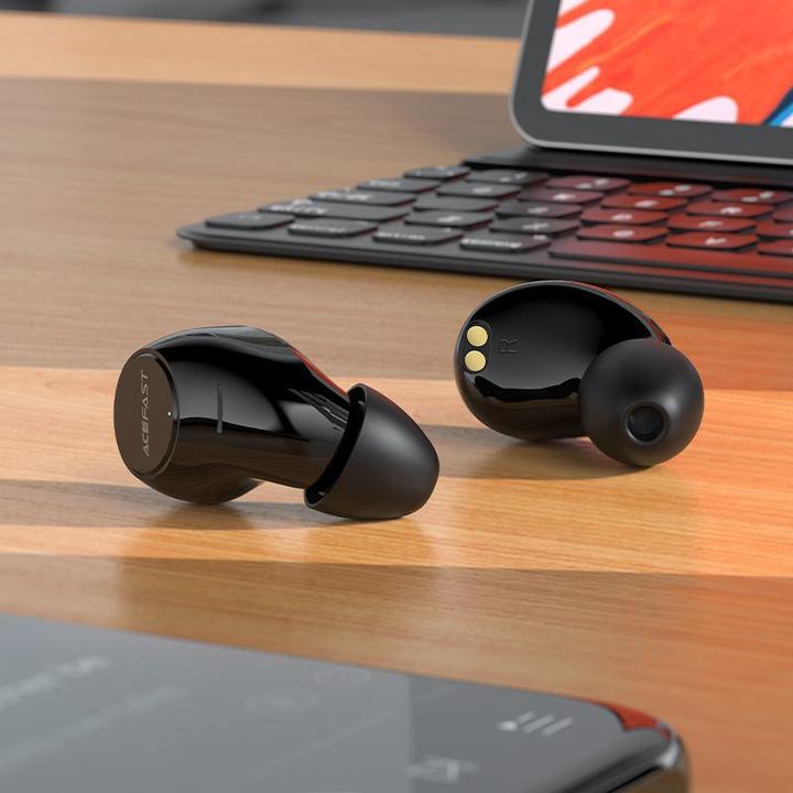 Image du produit Acefast Casque sans fil intra-auriculaire TWS Bluetooth 5.2, cVc 8.0, aptX, SBC, AAC, 65ms delay wat (Filaire)