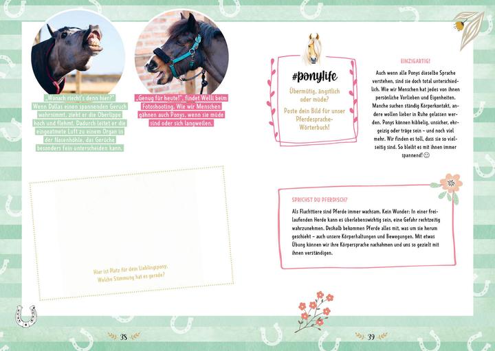 Immagine prodotto #ponylife – Mein Pferde-Mitmach-Journal von den Social-Media-Stars Lia und Lea (Tedesco, Lea Schirdewahn, Carola di Caldaia, Lia Beckmann, 2022)