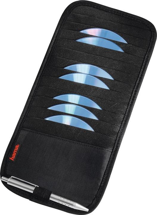Actual product image Hama Sun visor bag 12 CD, black