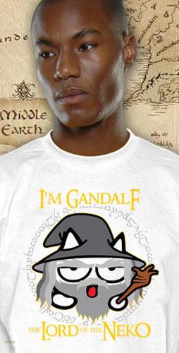 Produktbild Neko Wear Neko T- Neko Gandalf weiss (S)