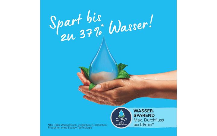 Produktbild Grohe Start QuickFix Lavaboarmatur, S-Size, Push-Open, energiesparend, mattschwarz