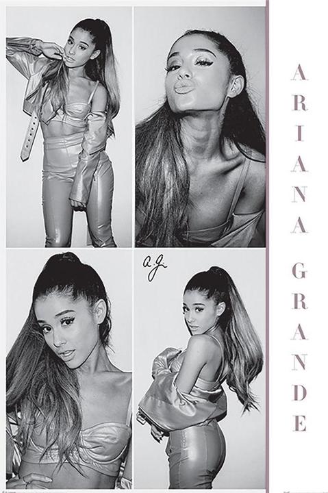 Produktbild Ariana Grande Poster Black & White Maxi