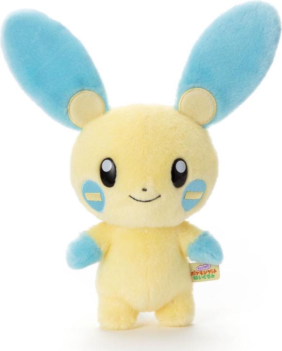 Produktbild Pokémon Minun Fluffy Plush - 25 cm (25 cm)