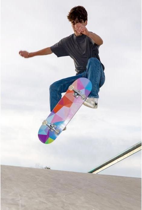 Image du produit Schildkröt Skateboard Kicker 31, Abstract (31.10")
