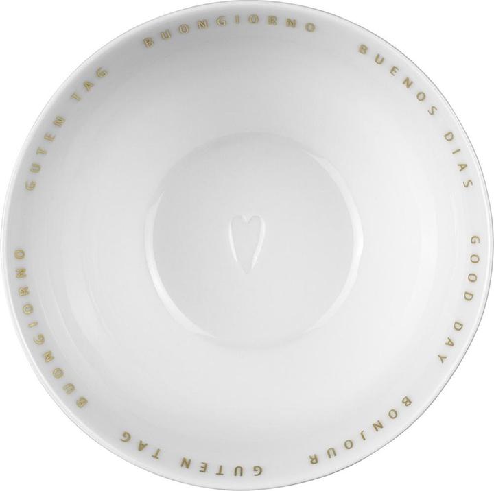 Immagine prodotto Räder Sconosciuto et Tavola da colazione Ciotola per cereali Buongiorno, buongiorno..., 1, argento (1 x)