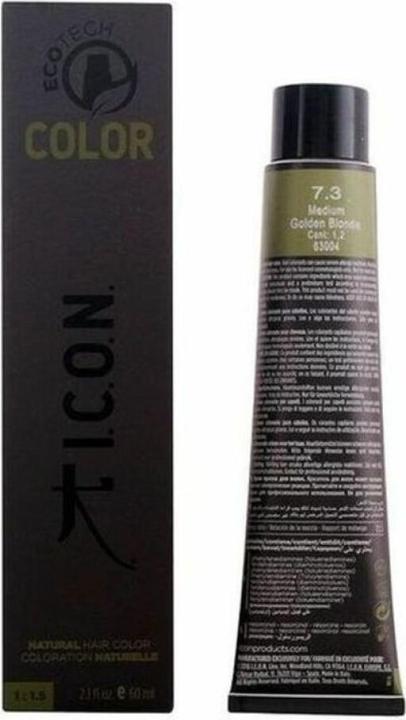 Produktbild I.C.O.N. ECOTECH COLOR natural color #7.3 medium golden blonde 60 ml (7.3)