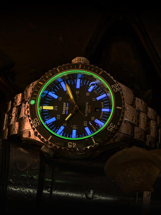 Image du produit Traser H3 110332 P67 Diver automatique T100 Grey 46mm 50ATM (46 mm)