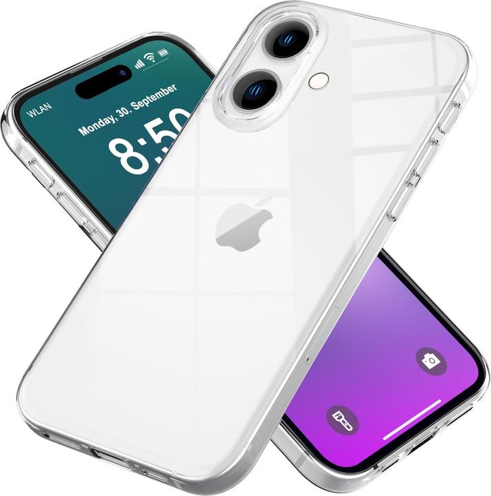 Produktbild Nalia Klare Transparente Silikon Hülle (Apple iPhone 16 Plus)