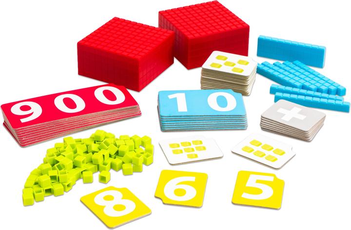 Image du produit Akros Interdidact Grands nombres - Kit d'apprentissage de la base dix (Français)