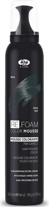 Image du produit Lisap Re.Foam 13 noir 200 ml. (200 ml, Mousse coiffante)