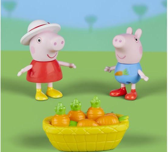 Immagine prodotto Hasbro Peppa's Adventures Peppa's garden fun, giocattolo prescolare con 2 figure e 3 accessori, f