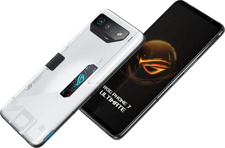 Image du produit ASUS ROG Phone 7 Ultimate (512 Go, Storm White, 6.78", Double SIM, 50 Mpx, 5G)
