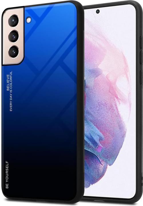 Productafbeelding Cadorabo TPU 2 kleuren glasdekking (Samsung Galaxy S21+)