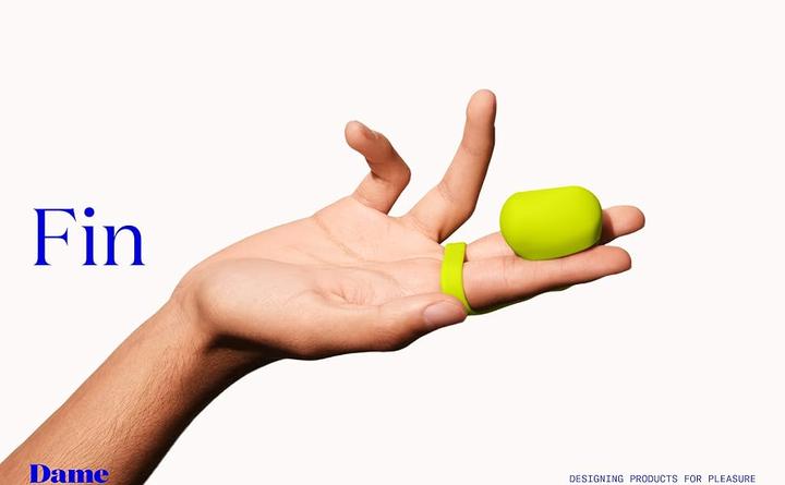 Productafbeelding Dame Products Vingervinger vibrator Kwarts