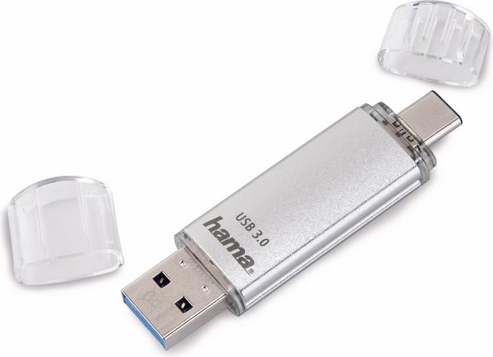 Image du produit Hama C-Laeta (32 Go, USB-A, USB-C, USB 3.0)