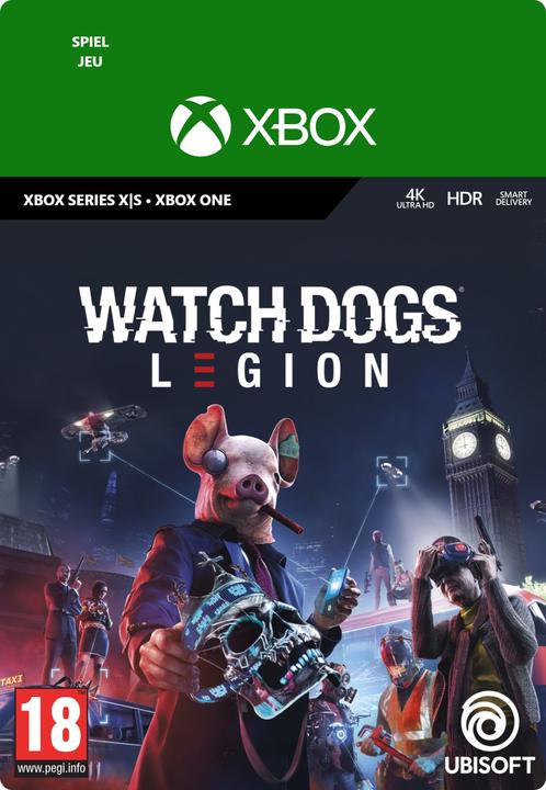 Produktbild Microsoft Watch Dogs: Legion Standard Edition (Xbox One X, Xbox Series X, Xbox One S, Xbox Series S)