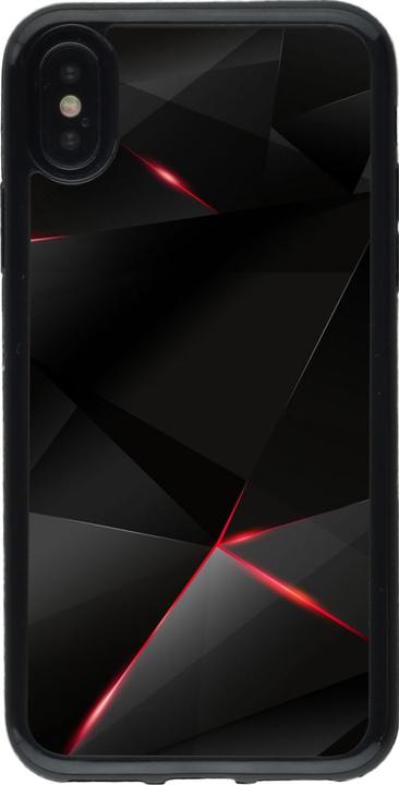Actual product image PhoneLook Cover Rubber Black Black Red Lines (Apple iPhone XS, Apple iPhone X)
